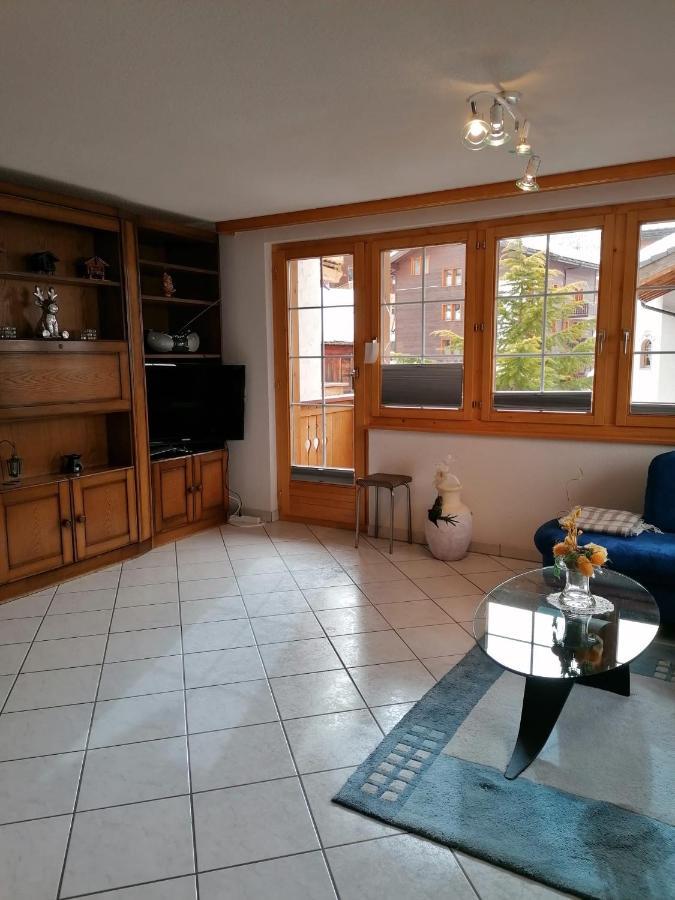 Ferienwohnung Paradiso 1 Grächen Exteriér fotografie